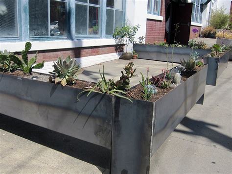 outdoor metal planter boxes|decorative metal planter boxes.